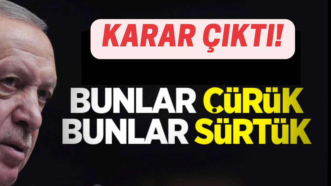 Mahkeme Erdoğan İçin Kararını Verdi! Artık "Sürtük" Demek Suç Değil...