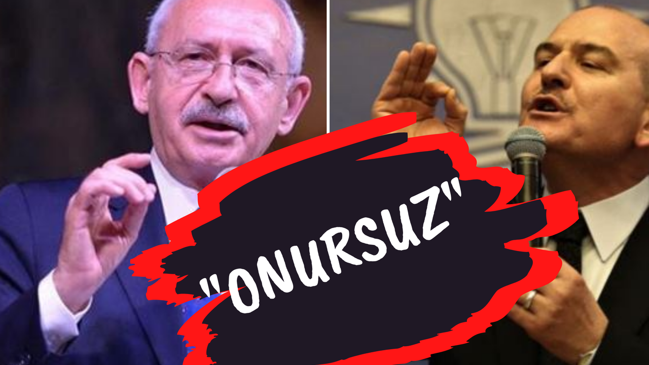 5 Kuruşluk Dava Güdem Oldu! Kemal Kılıçdaroğlu "Onursuz" Diyen Süleyman Soylu'ya Dava Açtı! Ne Dedi? Neden Dedi?