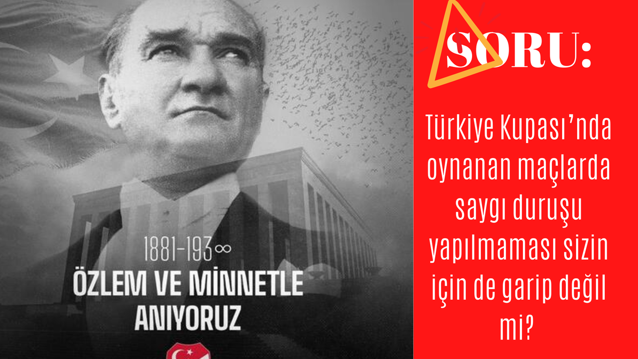 Türkiye Futbol Federasyonu da 10 Kasım'da Skandala İmza Attı! Neden Saygı Duruşunda Bulunulmadı? Ne Açıklama Yapıldı?
