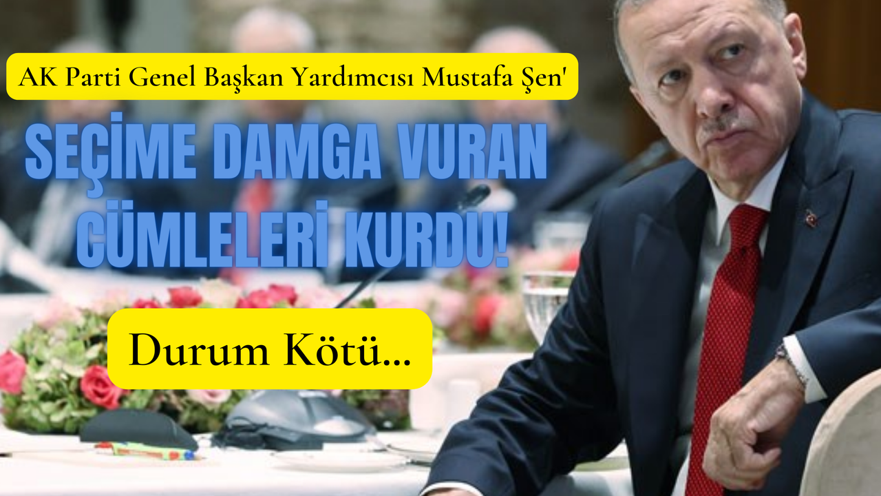 Türkiye Bunu Konuşuyor! Erdoğan Sonrası AKP'li Mustafa Şen " Revize edilebilir" Dedi!
