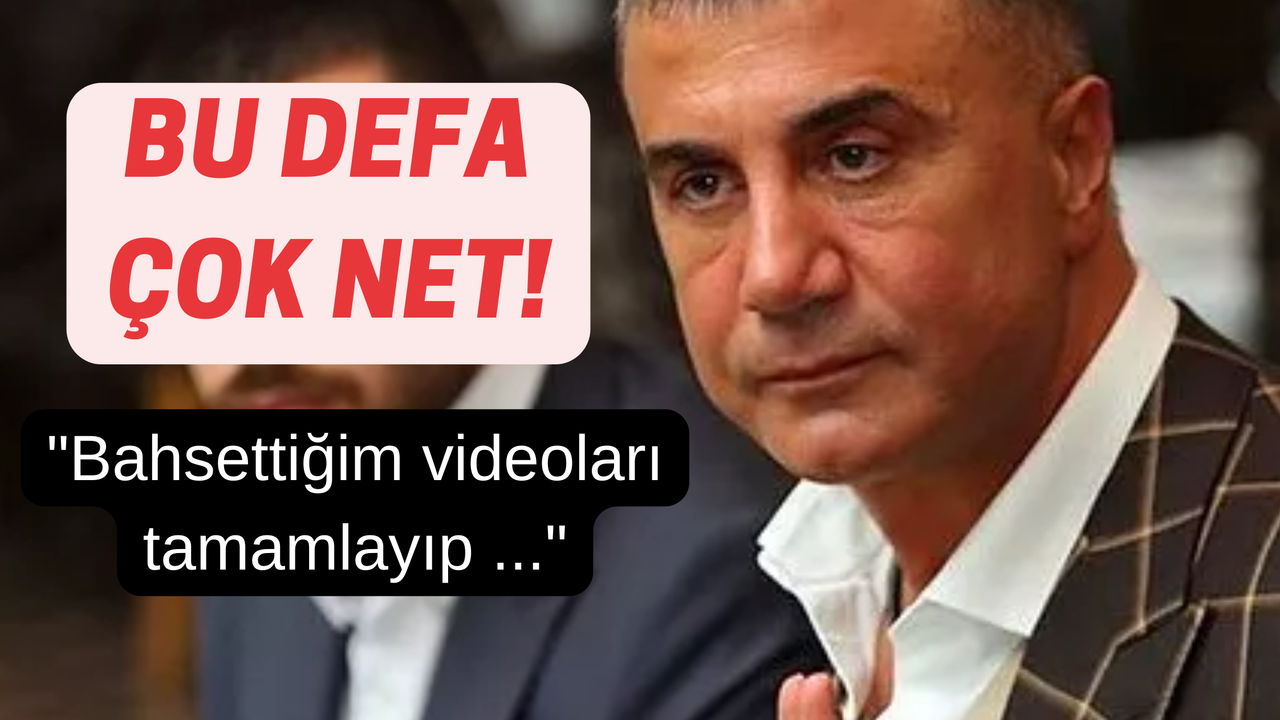 Sedat Peker'den Gelen Video Mesajı Heyecan Yarttı! "Ölsem de sözümü tutacağım"