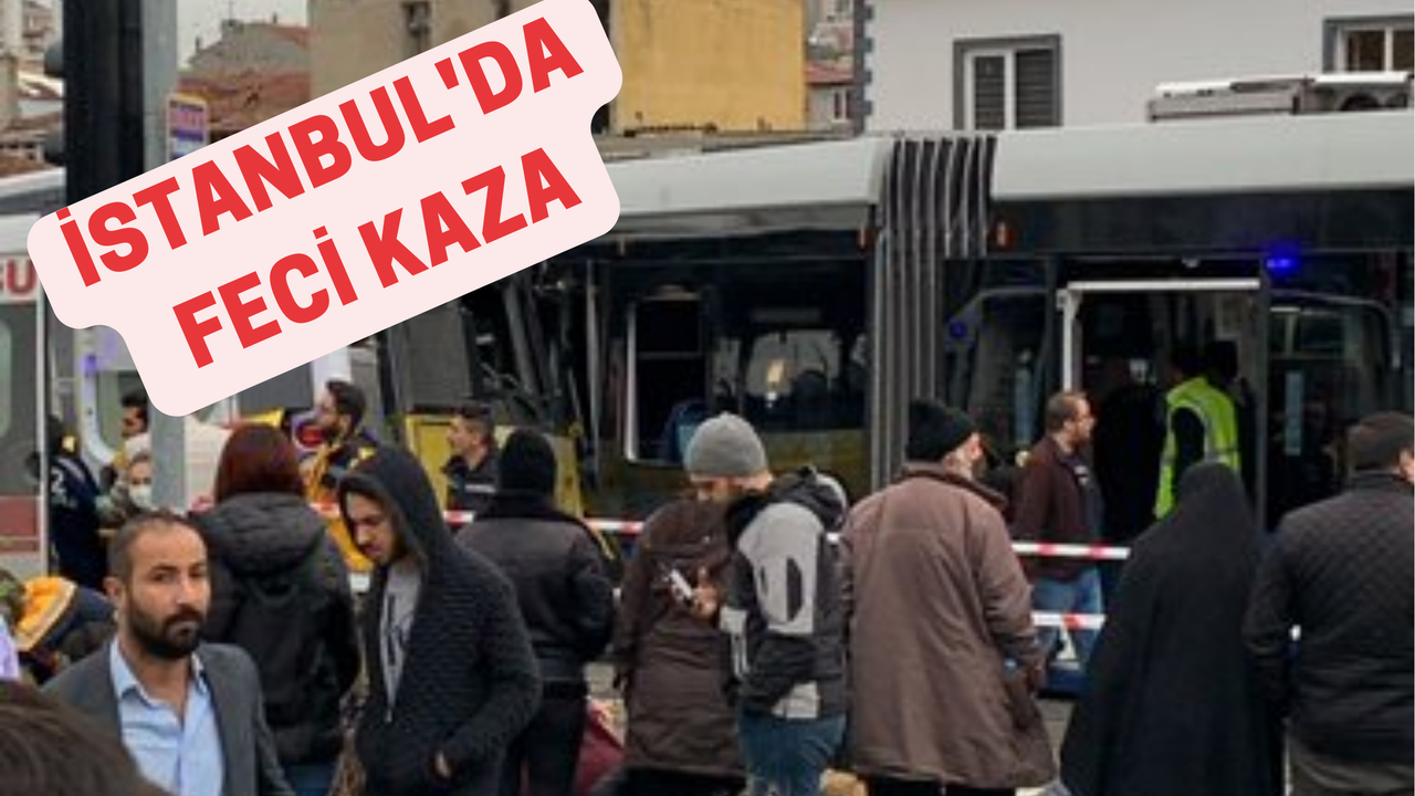 Son dakika! İstanbul Eyüpsultan'da Tramvay ile Otobüs Çarpıştı! Neden? Feci Kazada Neler Oldu?