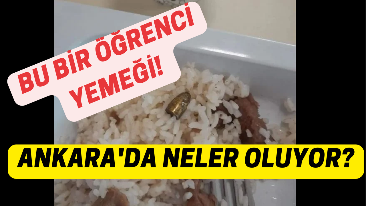 Duyan İnanamadı! Mermi Öğrenci Yemeklerine Kadar Girdi! Hacettepe Üniversitesi'nde Skandal!