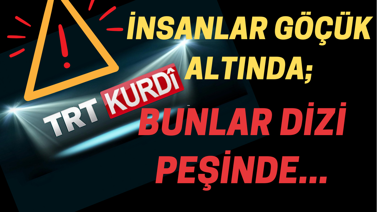 Bu da TRT'nin Skandalı! Diyarbakır'da Dizi Çeken TRT'ye Halk İsyan Etti!