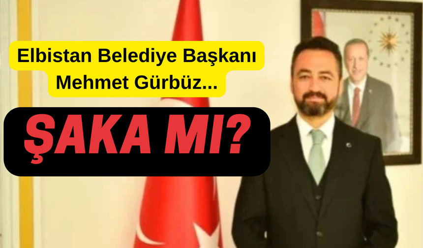 Elbistan Belediye Başkanı Mehmet Gürbüz de "Talebi" İle Depreme Damgasını Vurdu! Depremde "Şahsen" Başvuru...