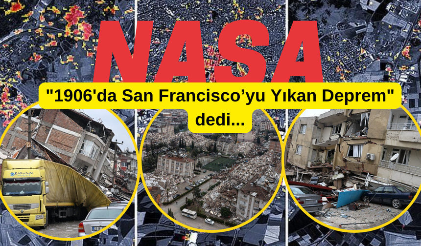 Fotoğraflar İle Kahramanmaraş Depremi! Nasa'nın Yayınladığı Harita Ayrı Kareler Ayrı Dİkkat Çekti...